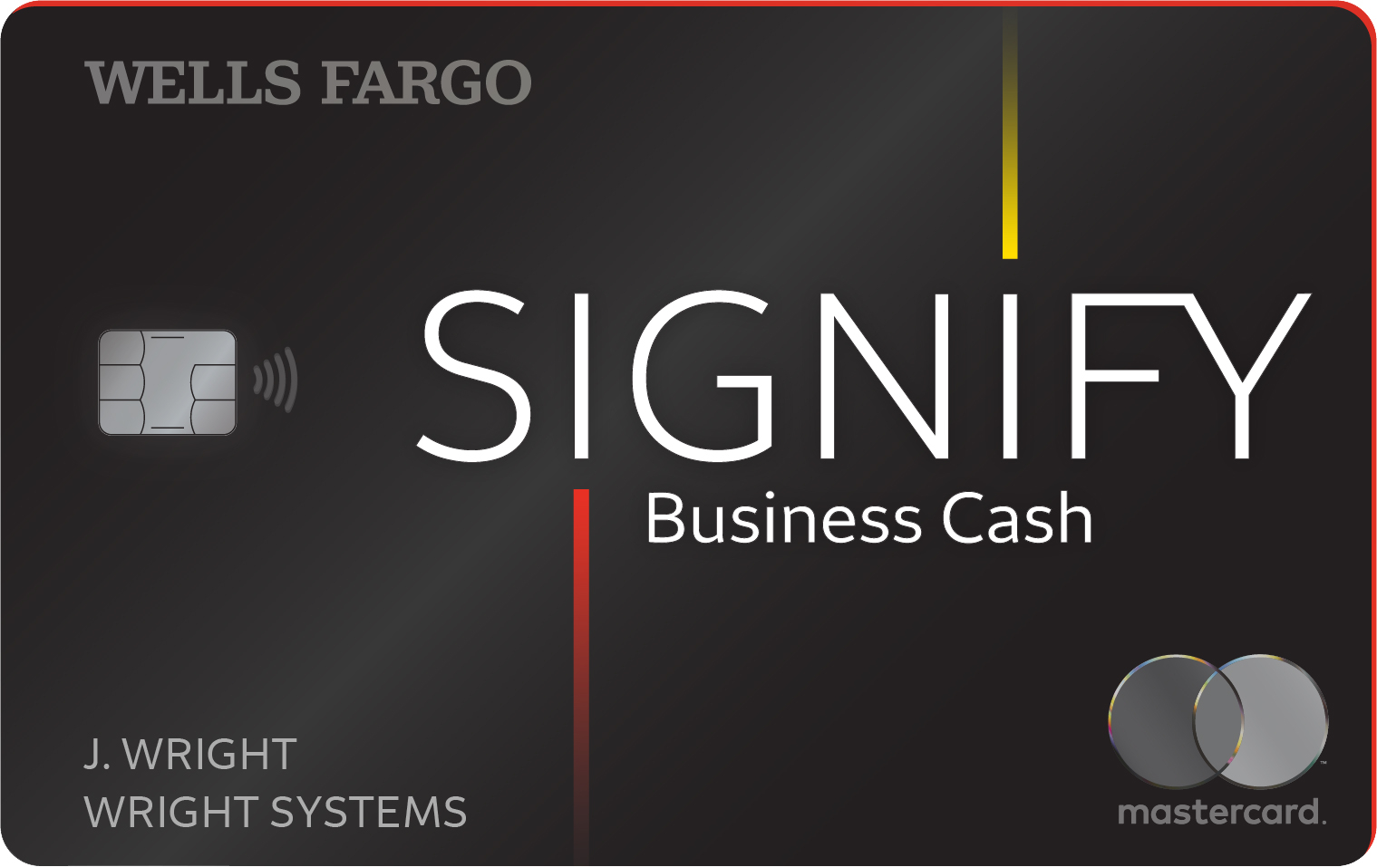 Signify Business Cash Card by Wells Fargo card art
