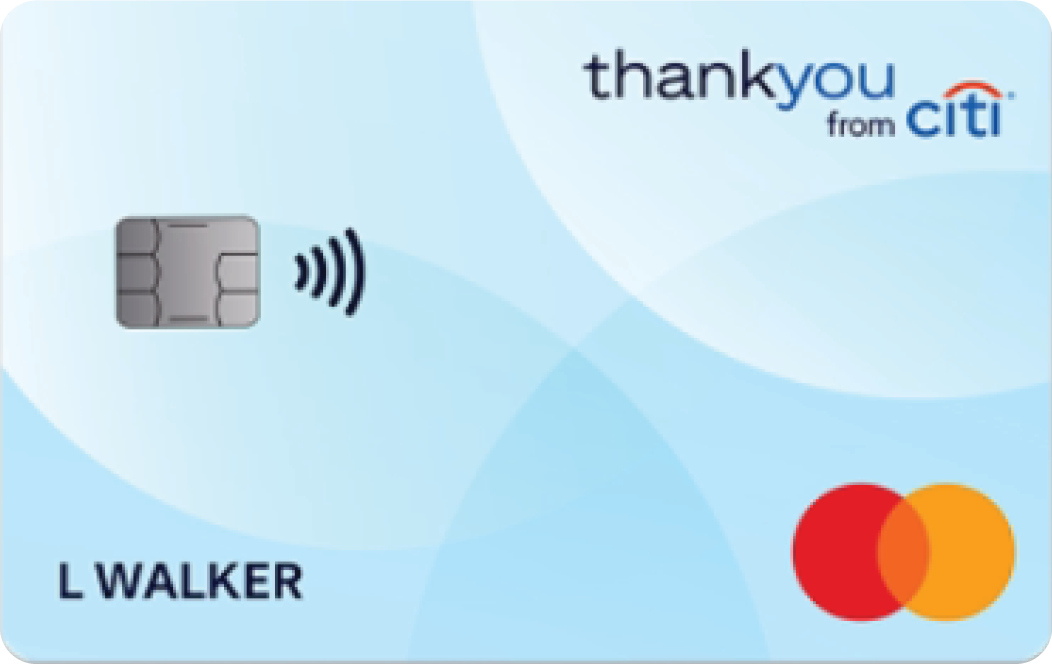 Citi ThankYou® Mastercard® card art