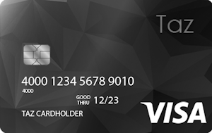 Taz Visa® card art