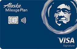 Alaska Airlines Visa Signature® card art