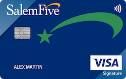 Salem Five Bank Visa® Reserve Rewards+ Card card art