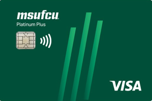 MSUFCU Platinum Plus card art