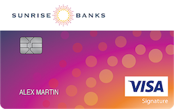 Sunrise Banks Visa® Reserve Rewards+ Card card art
