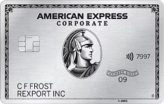 The American Express Corporate Platinum Card® card art