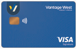 Vantage West Signature Rewards Visa card art