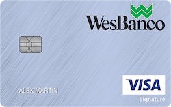 WesBanco Visa® Everyday Rewards+ card art