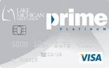 Lake Michigan Credit Union Prime Platinum Visa card art