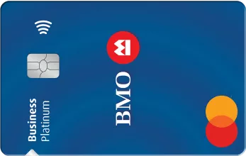 BMO Business Platinum card art