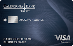 California Bank & Trust AmaZing Rewards card art