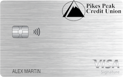 Pikes Peak Credit Union Visa® Max Cash Preferred card art