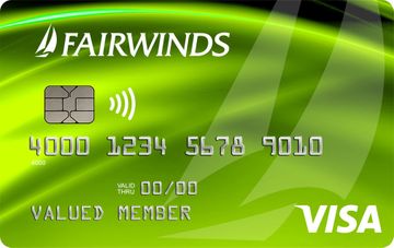 FAIRWINDS Cash Back Visa® card art