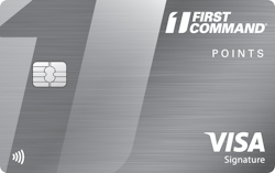 First Command Visa Signature Points card art