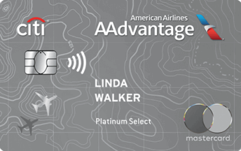 Citi® / AAdvantage® Platinum Select® World Elite Mastercard® card art