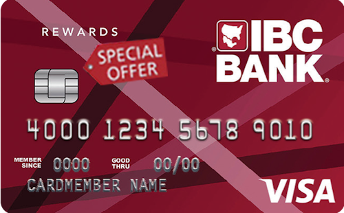 IBC Maximum Rewards®
Visa Signature® card art