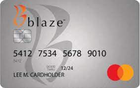 Blaze Mastercard® card art