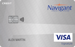 Navigant Credit Union Visa® Reserve Rewards+ Card card art