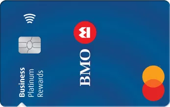 BMO Business Platinum Rewards card art