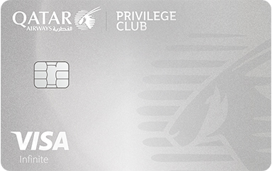 Qatar Airways Privilege Club Infinite card art