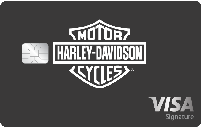 H-D™ Visa Signature® card art
