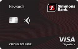 Simmons Rewards Visa Signature® card art