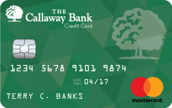 The Callaway Bank Advantage card art