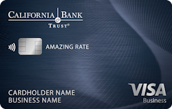 California Bank & Trust AmaZing Rate card art