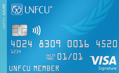 UNFCU Azure card art