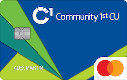 Community 1st Credit Union Mastercard® Everyday Rewards+ card art