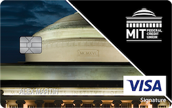 MIT Federal Credit Union Visa® Everyday Rewards+ card art