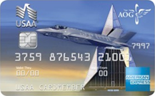 USAA Military Affiliate American Express card art