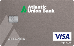 Atlantic Union Bank Secured Visa® card art