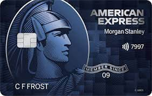 Morgan Stanley Blue Cash Preferred Card card art