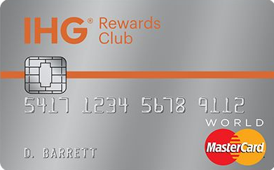 IHG® Rewards Business card art