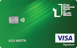 First National Bank of South Miami Visa® Everyday Rewards+ card art