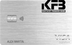 Kentucky Farmers Bank Visa® College Real Rewards card art