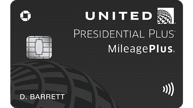 United℠  Presidential Plus℠ card art