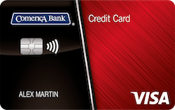 Comerica Bank Visa® Everyday Rewards+ card art