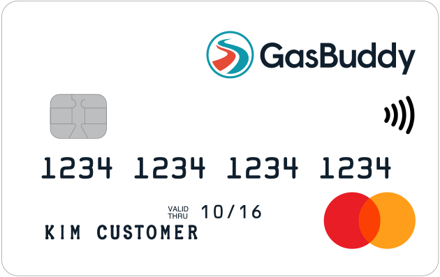 GasBuddy™ Mastercard® card art