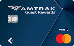 Amtrak Guest Rewards® World Mastercard® card art