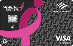 Susan G. Komen® Customized Cash Rewards card art