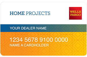 Wells Fargo Home Projects card art