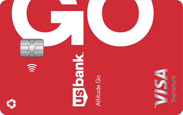 U.S. Bank Altitude® Go Visa Signature® card art