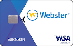 Webster Bank Visa® Everyday Rewards+ card art