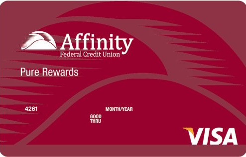 Affinity Pure Rewards Visa® card art
