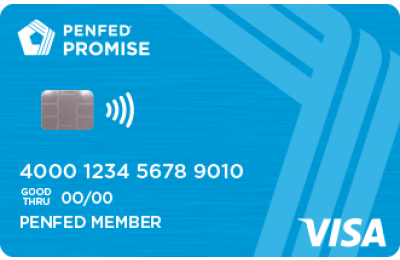 PenFed Promise Visa card art