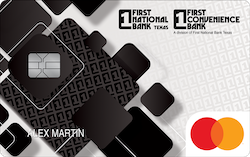 First National Bank Texas Mastercard® Everyday Rewards+ card art