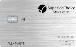 Superior Choice Credit Union Visa® Reserve Rewards+ Card card art