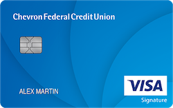 Chevron Federal Credit Union Visa® Everyday Rewards+ card art