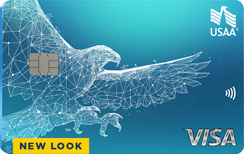 USAA Secured Visa® Platinum card art