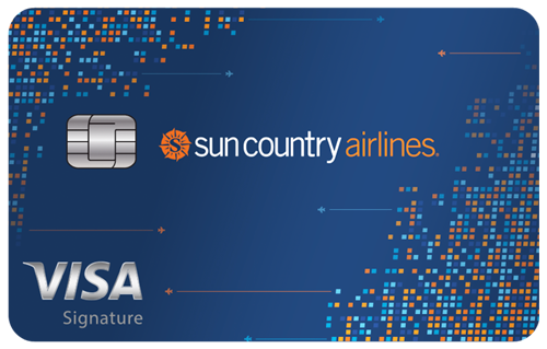 Sun Country Visa Signature card art